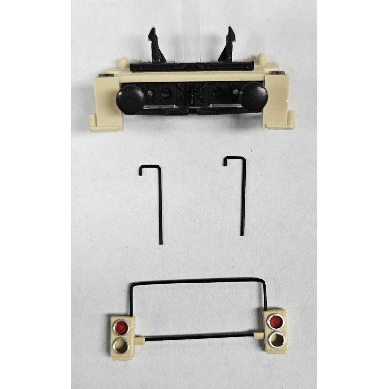 Roco 107599 Alkatrész, trepni, ütköző, lámpa, korlát