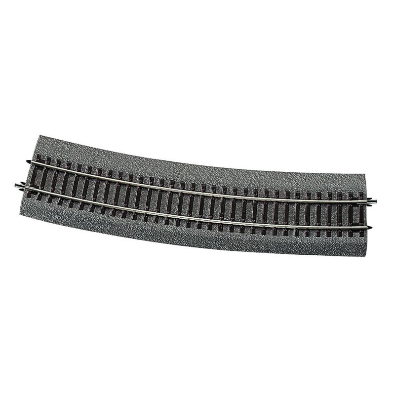 Roco 42528 RocoLine gumiágyazatos íves sín, R10, 15', váltó ellenív