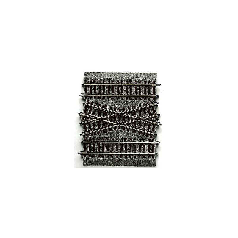 Roco 42598 RocoLine gumiágyazatos közdarab dupla keresztezőváltóhoz DGV 15, 15'