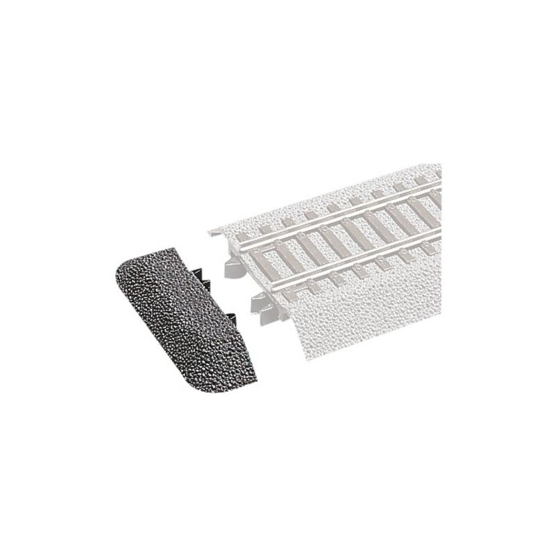 Roco 42651 RocoLine gumiágyazataos sínvég (záróelem), 6 db