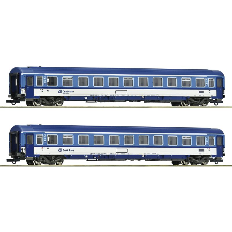 Roco 6200157 Személykocsi készlet, 2.o., Bmz, Eurofima, CD VI