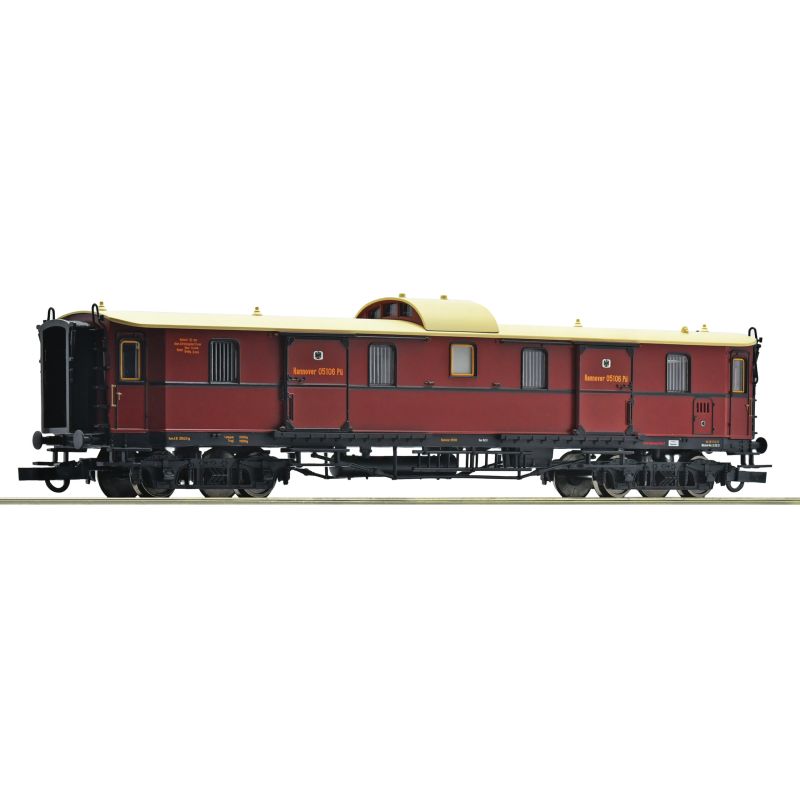 Roco 6200241 Gyorsvonati poggyászkocsi, Pw 4ü pr04, K.P.E.V. I