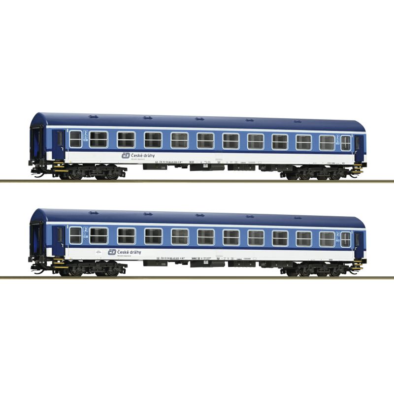 Roco 6280020 Személykocsi készlet, 2.o., Bme, Y/B 70, CD VI, 2. készlet