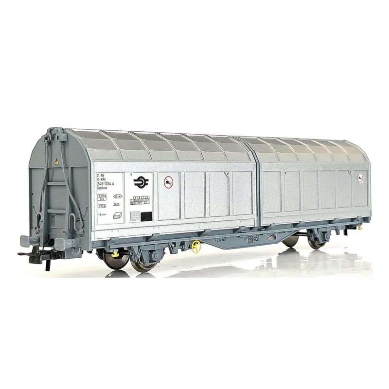 ROCO 6600107 Eltolható oldalfalú kocsi, Hbbillns, MÁV V