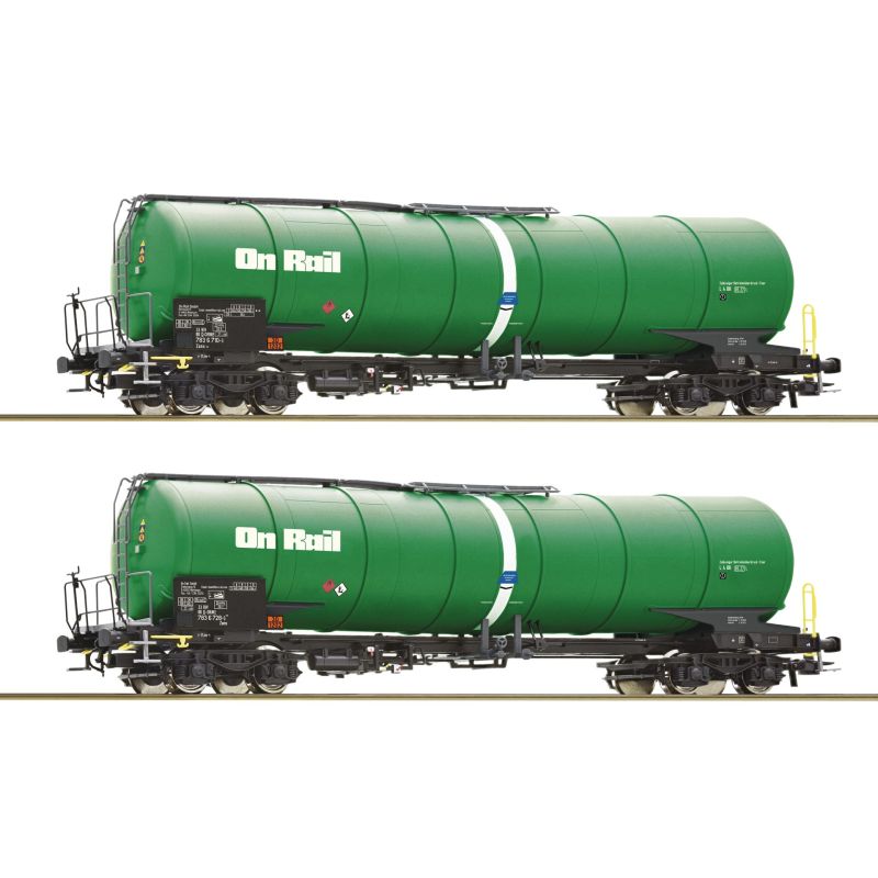 Roco 6600147 2er Set Kesselwag. OnRail