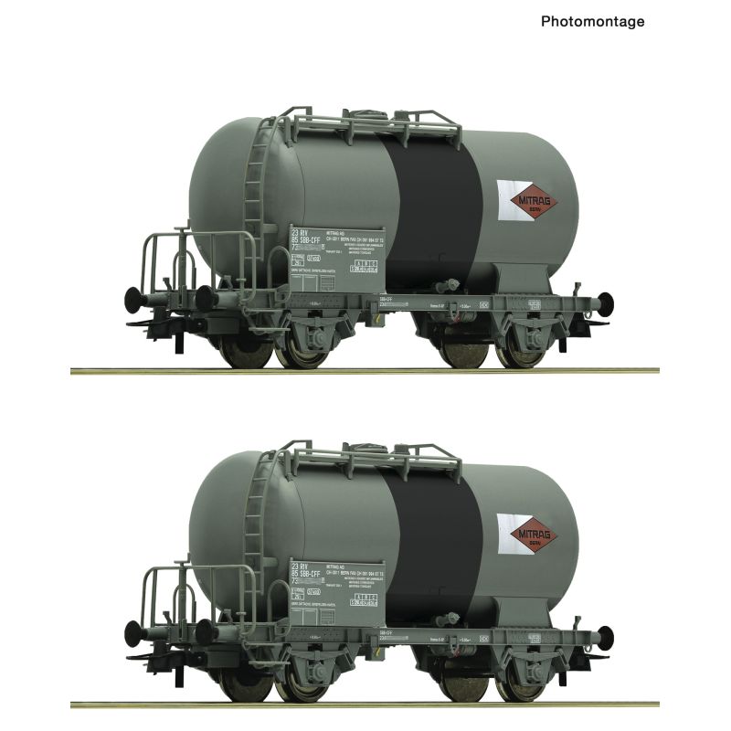 Roco 6600196 2er Set Kesselwagen Mitrag