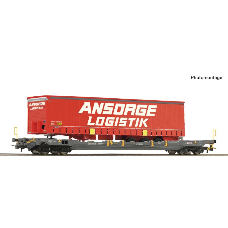 Roco 6600222 Taschenwg. T5 Hupac+Ansorge Logistic