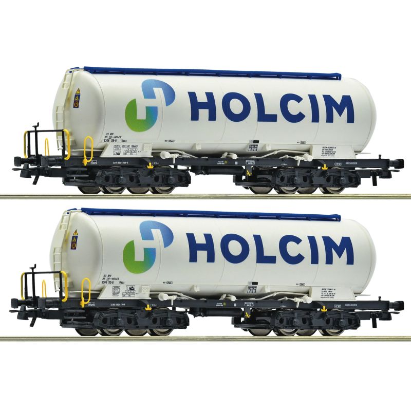 Roco 6600233 Silókocsi készlet, Uacs, Holcim VI