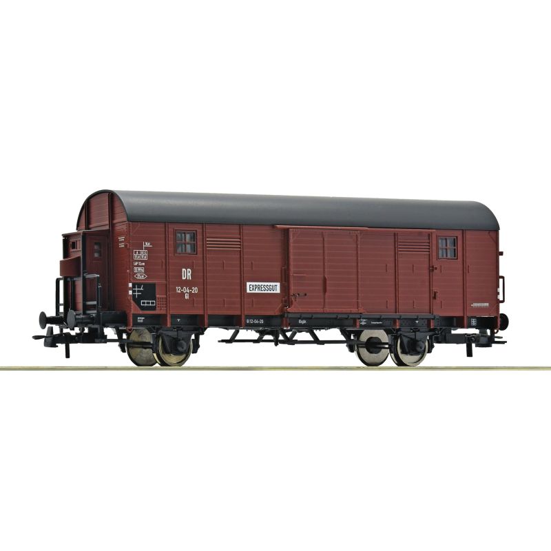 Roco 6600262 Zárt teherkocsi, Gl, Expressgut, DR III