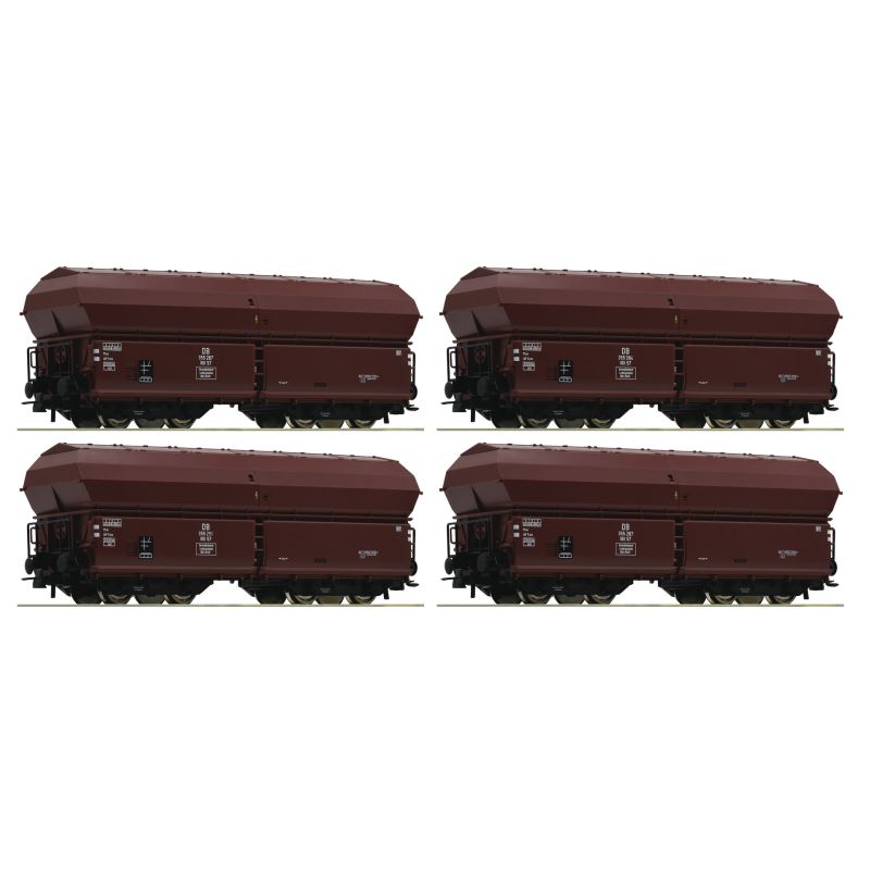 Roco 67083 Önürítős kocsi szett KKt 57, DR III-IV