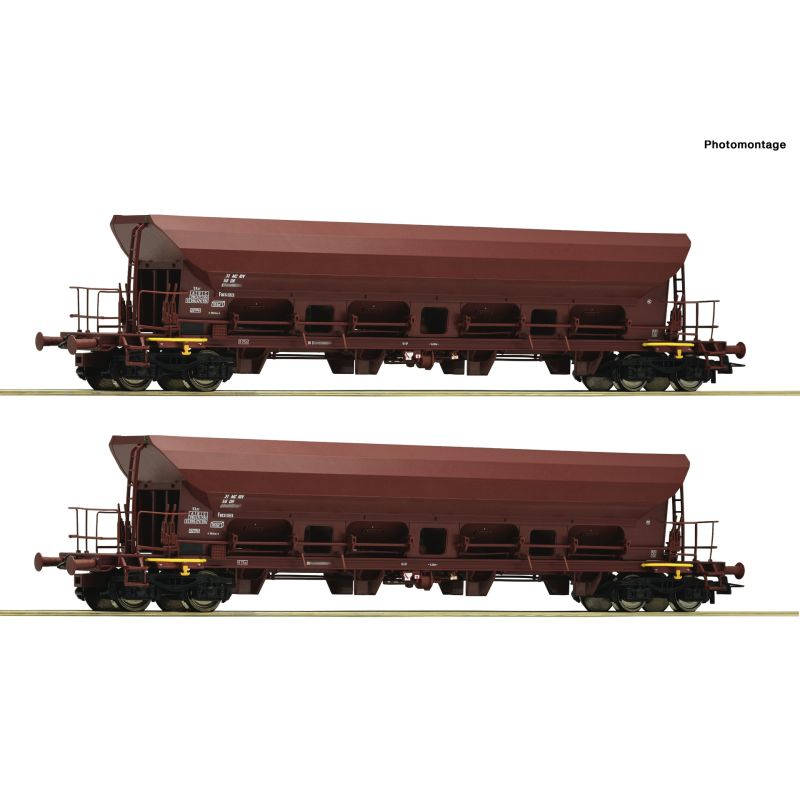 Roco 67088 Önűrítős kocsi szett Facs, DR IV