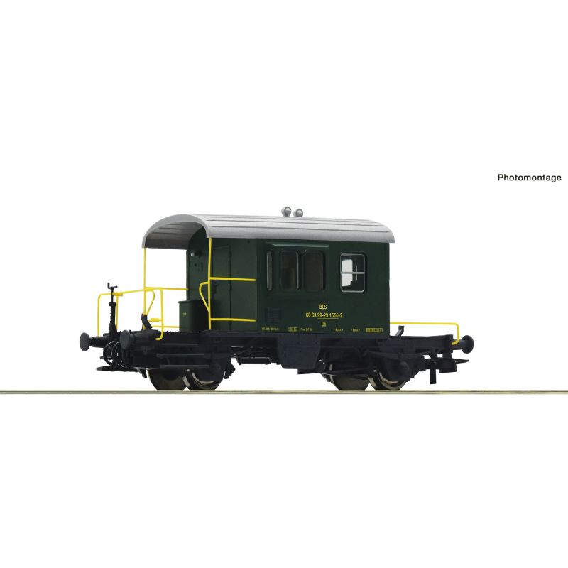 Roco 67611 Tehervonati kísérőkocsi, fékezőkocsi, Db Sputnik, BLS IV-V