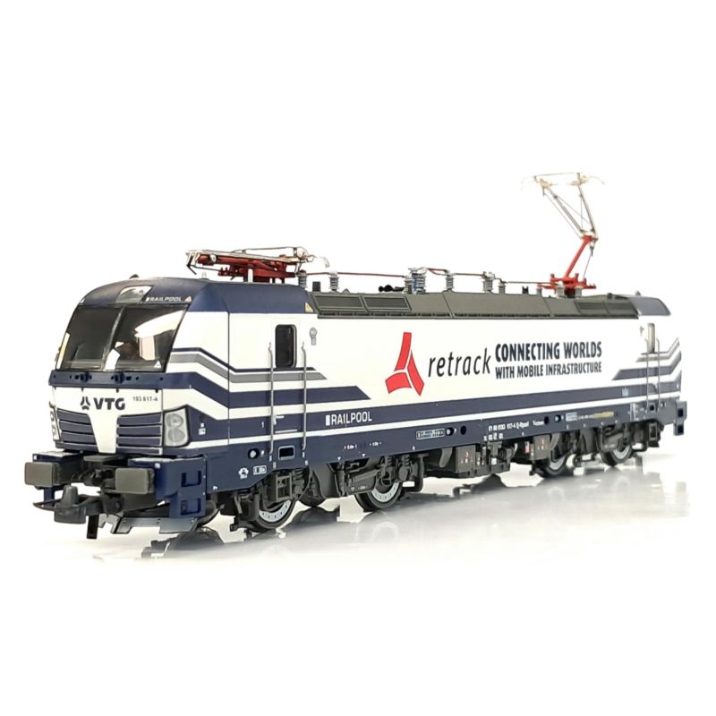 Roco 70729 Villanymozdony, BR 193 817-4, Vectron, VTG/Retrack VI, hangdekóderrel