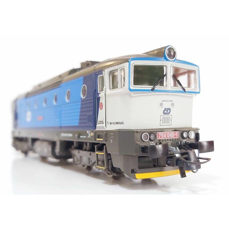 Roco 71024 Dízelmozdony, Rh 754 046-1, Búvár, CD VI, hangdekóderrel