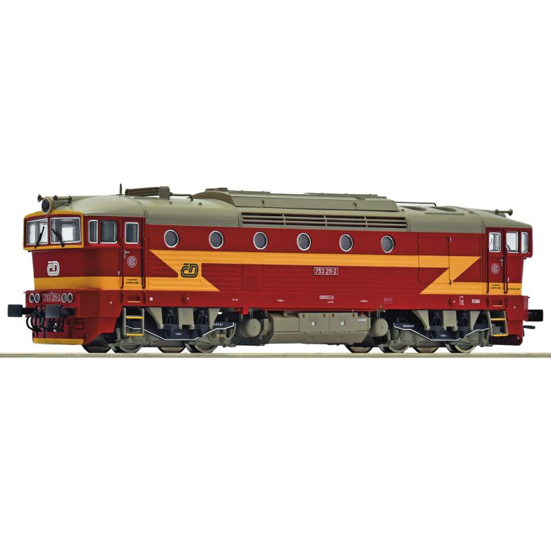 Roco 7300088 Dízelmozdony, Búvár, Rh 753 211-2, CD V
