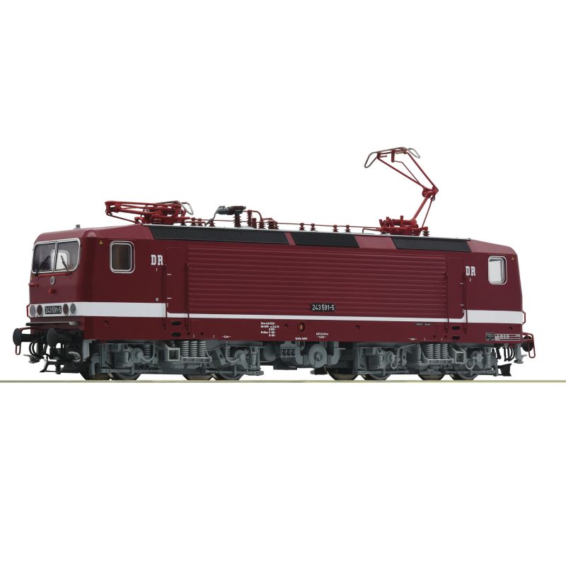 Roco 73063 Villanymozdony BR 243 591-5, DR IV, hangdekóderrel