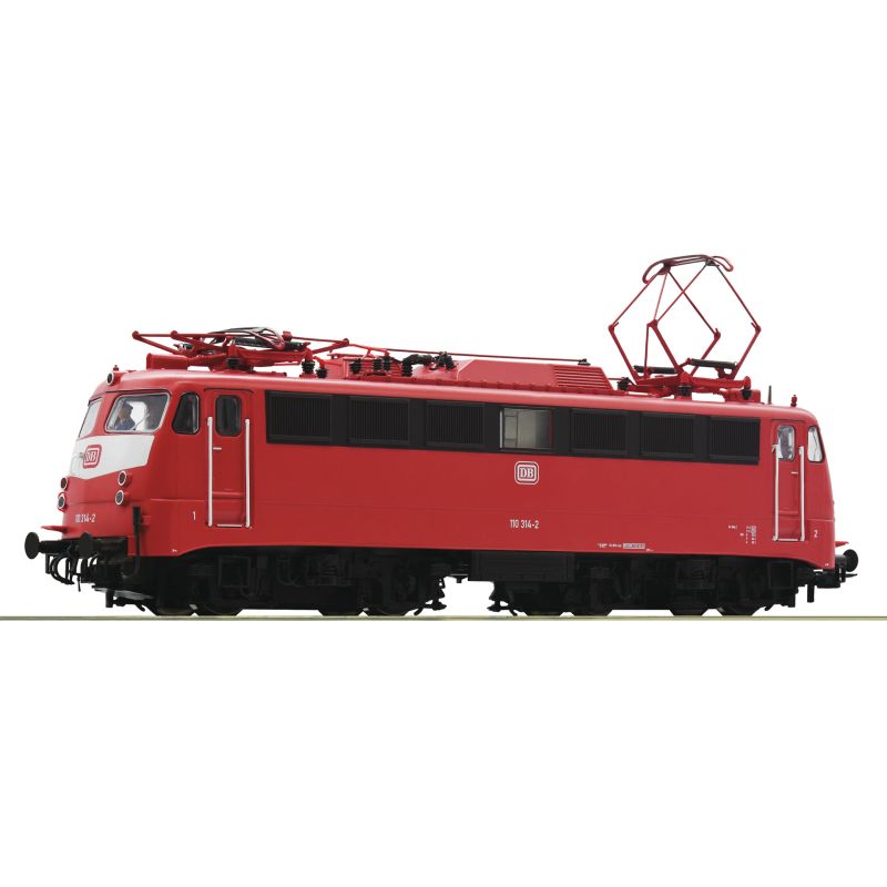 Roco 73073 Villanymozdony BR 110 314-2, DB IV-V, hangdekóderrel