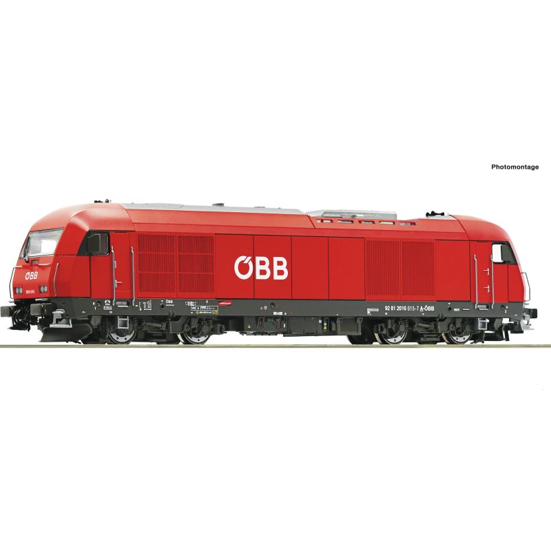 Roco 7310087 Dízelmozdony, Herkules, Rh 2016 015-7, ÖBB VI, hangdekóderrel