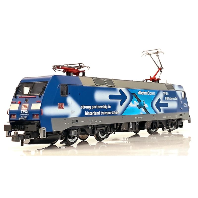 Roco 73169 Villanymozdony, BR 152 135-0, Albatros-Express, DB AG VI, hangdekóderrel