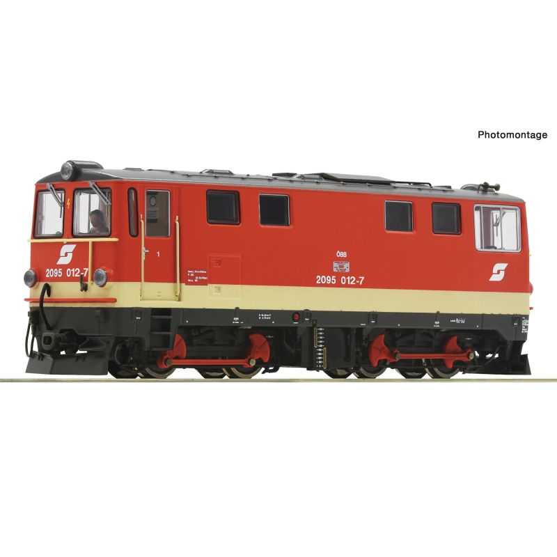 Roco 7350001 Dízelmozdony, Rh 2095 012-7, ÖBB IV-V, hangdekóderrel