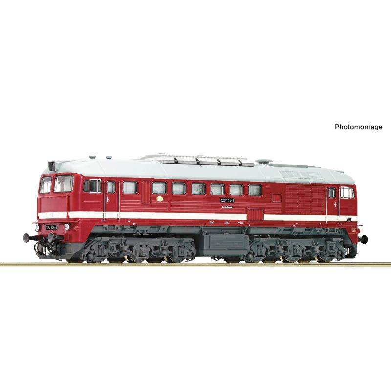 Roco 7380019 Dízelmozdony, Szergej, BR 120 144-1, DR IV