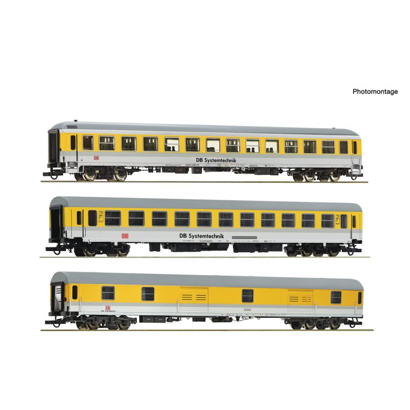 Roco 74013 3er Wagenset DB Netz