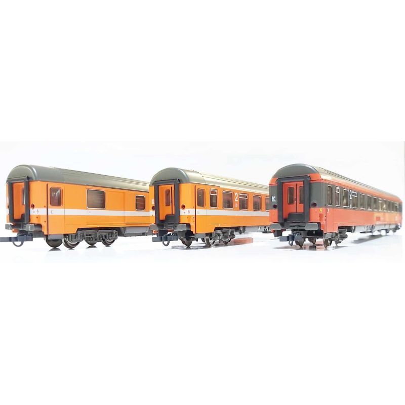 Roco 74043 Személykocsi készlet, EC 60,  Maria Theresia, ÖBB VI, 1. készlet