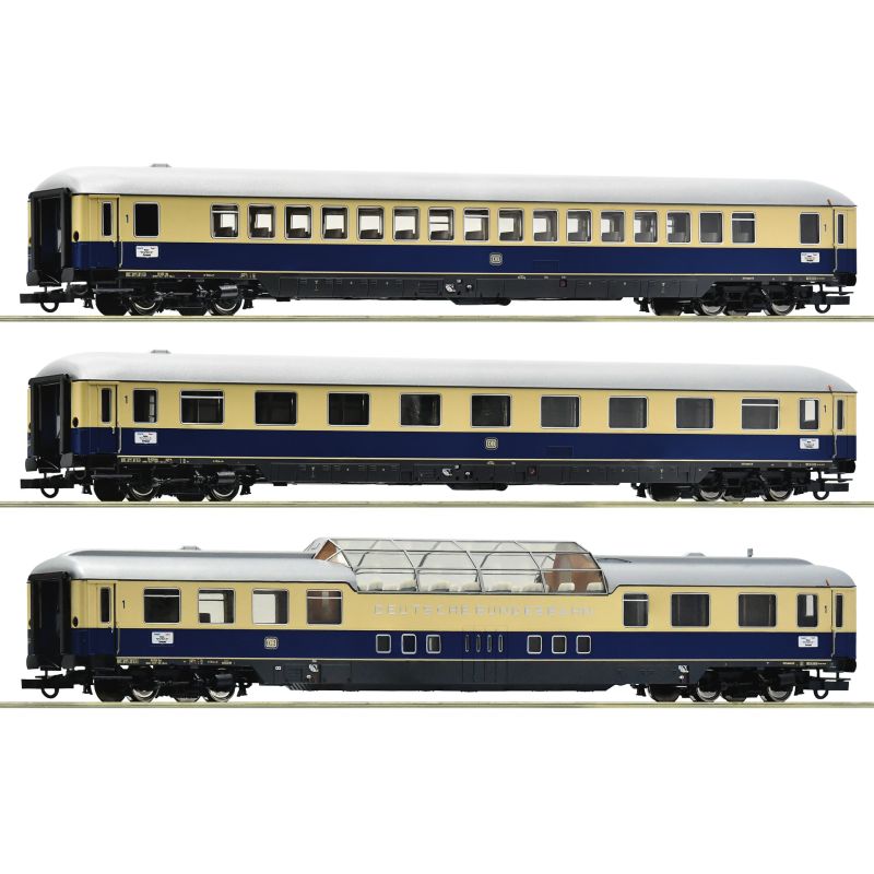 Roco 74048 Gyorsvonati kocsi készlet, F21 Rheinpfeil DB III, 1. készlet