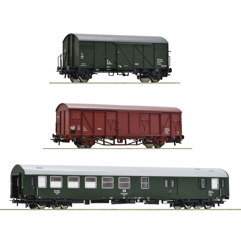 Roco 74053 Pályafenntartó kocsi készlet, DR IV