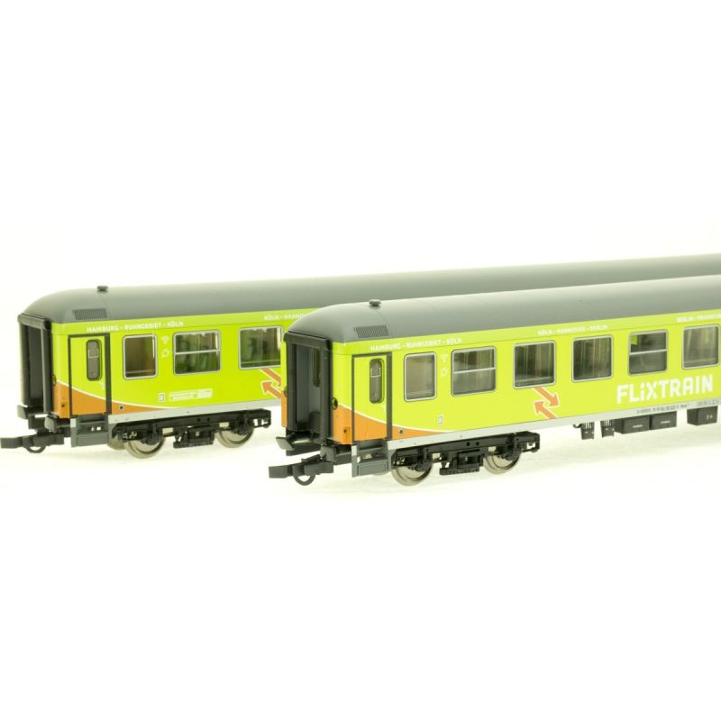 Roco 74090 Személykocsi szett 2.o. Bimz, Flixtrain VI