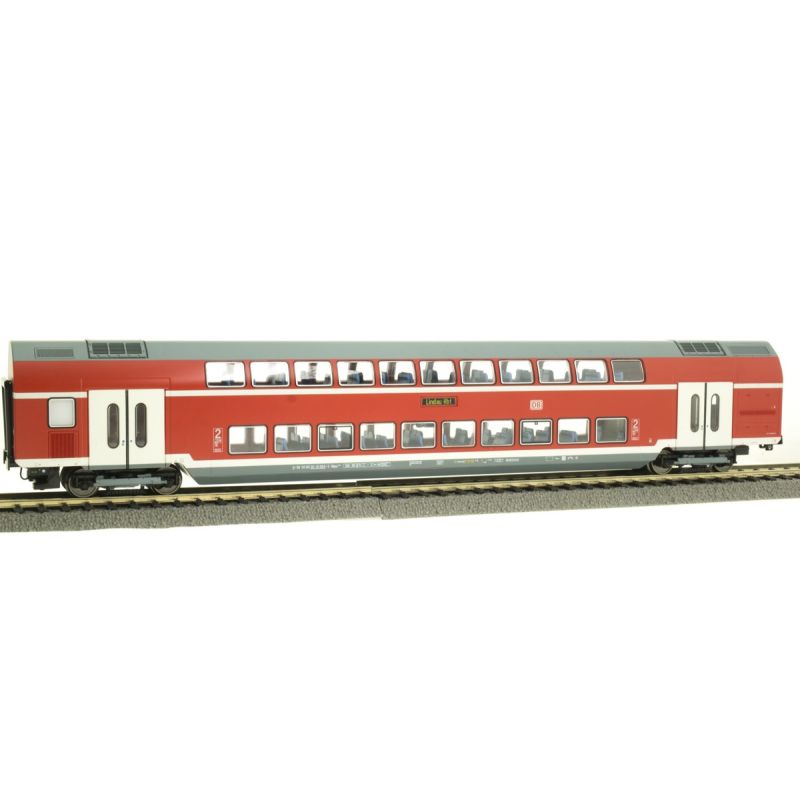 Roco 74152 Emeletes személykocsi, DB AG VI, belső világítással