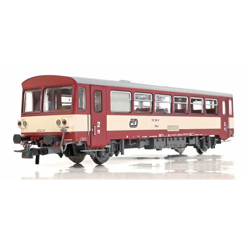 Roco 74242 Betétkocsi Rh 910 motorvonathoz, Btax 780, CD V, belső világítással