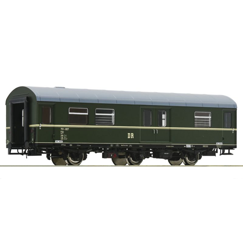 Roco 74462 Reko poggyászkocsi D3ge, háromtengelyes, DR III