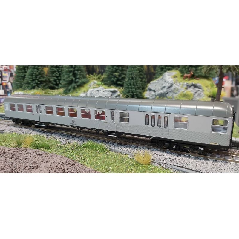 Roco 74590 Ingajárati vezérlőkocsi BDnf 738 Silberling, DB IV