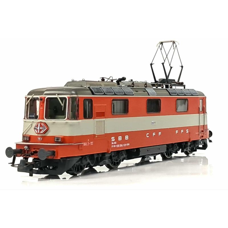 Roco 7510002 Villanymozdony, Re 4/4 II 11108, Swiss Express, SBB VI, hangdekóderrel