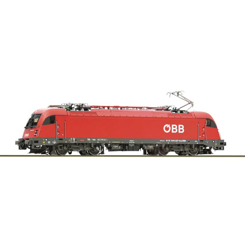 Roco 7510032 Villanymozdony, Taurus, Rh 1216 227-9, ÖBB VI, hangdekóderrel