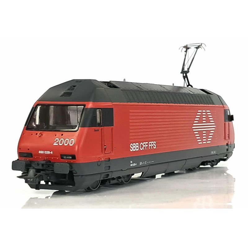 Roco 7510131 Villanymozdony, Re 460 028-4, SBB V, hangdekóderrel