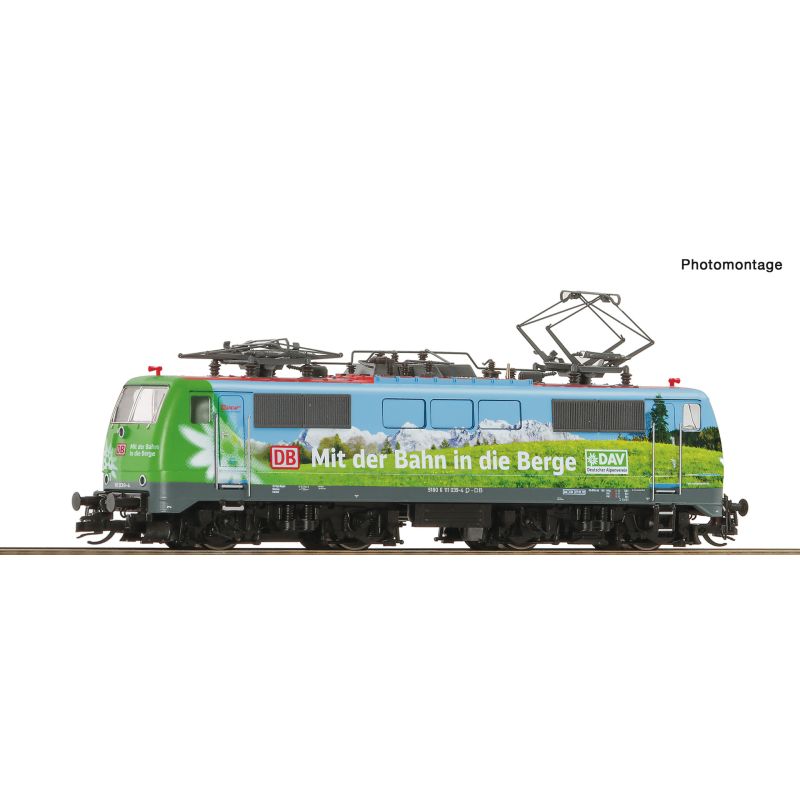 Roco 7580026 Villanymozdony, BR 111 039-4, "DAV" DB-AG VI