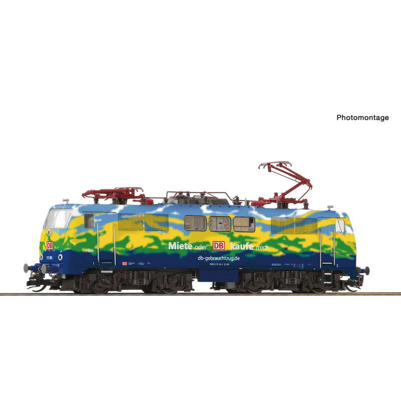 Roco 7590034 Villanymozdony, BR 111 074-1, Touristikzug-festés, DB AG VI, hangdekóderrel