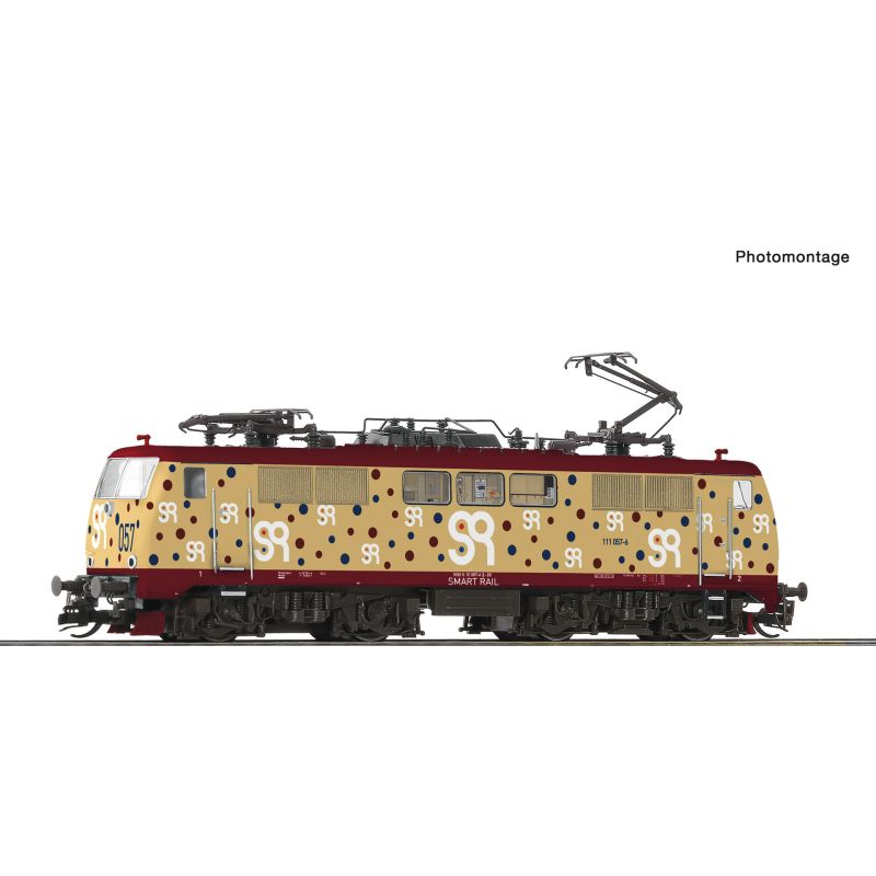 Roco 7590035 Villanymozdony, BR 111 057-6, Smartrail VI, hangdekóderrel