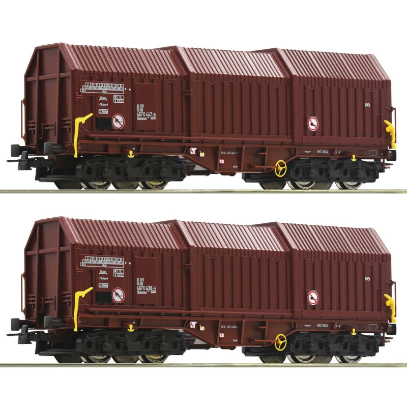 Roco 76042 Teleszkópos kocsi készlet Shimmns, DR IV