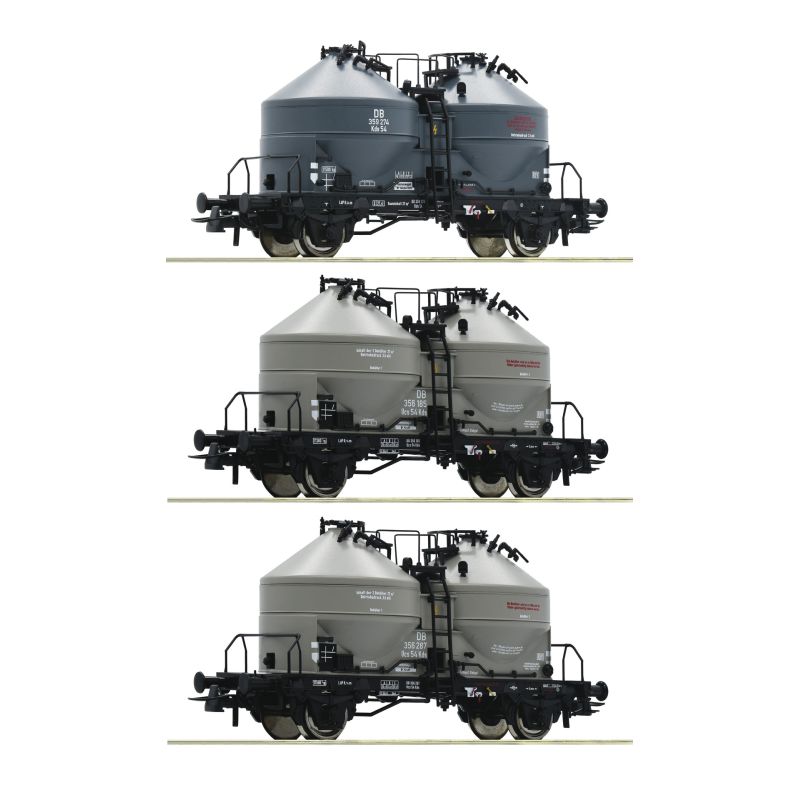 Roco 76093 Silókocsi szett Kds 54, DB III