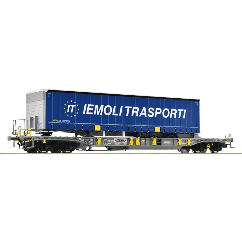 Roco 76236 Zsebeskocsi (RoLa), Sdgmnss, Iemoli Traporti félpótkocsival, HUPAC VI