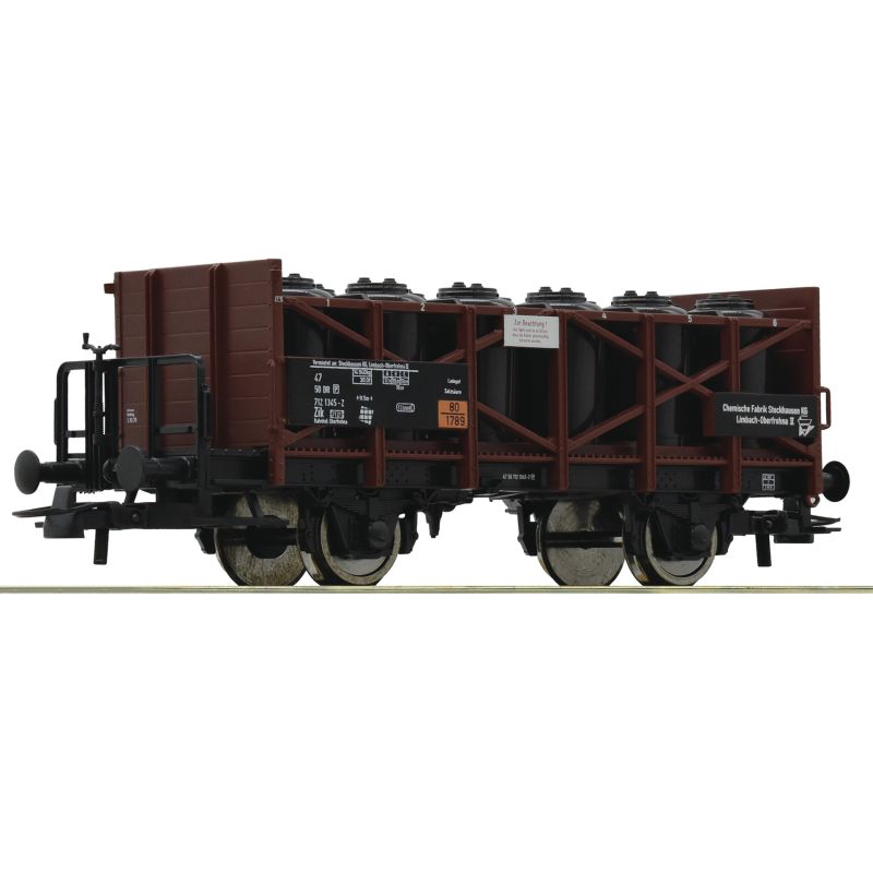 Roco 76307 Savszállító kocsi fékhíddal Zik, DR IV