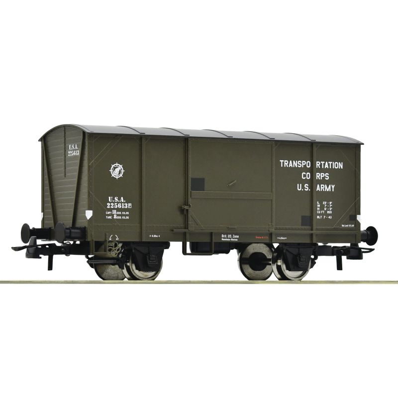 Roco 76316 Zárt teherkocsi, USATC II-III