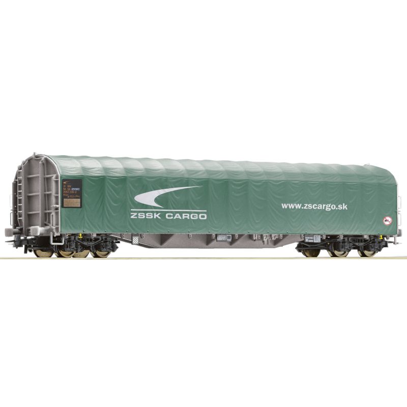 Roco 76472 Eltolható oldalfalú ponyváskocsi Rilns ZSSK Cargo VI