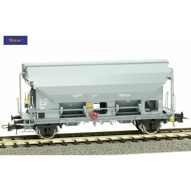 Roco 76582 Szétnyílótetejű kocsi Tds, SBB V-VI