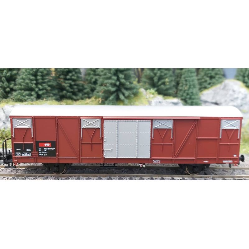 Roco 76661 Zárt teherkocsi, Gbs, SNCF IV