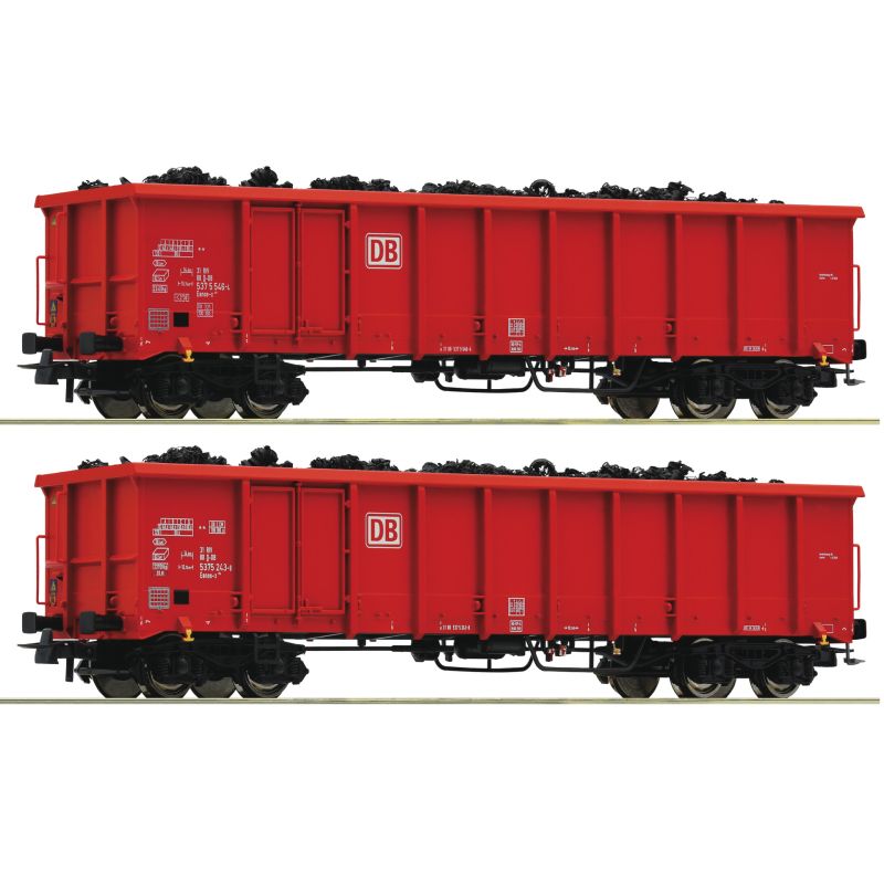 Roco 76726 Nyitott teherkocsi szett Eanos, hulladékrakománnyal, DB AG VI