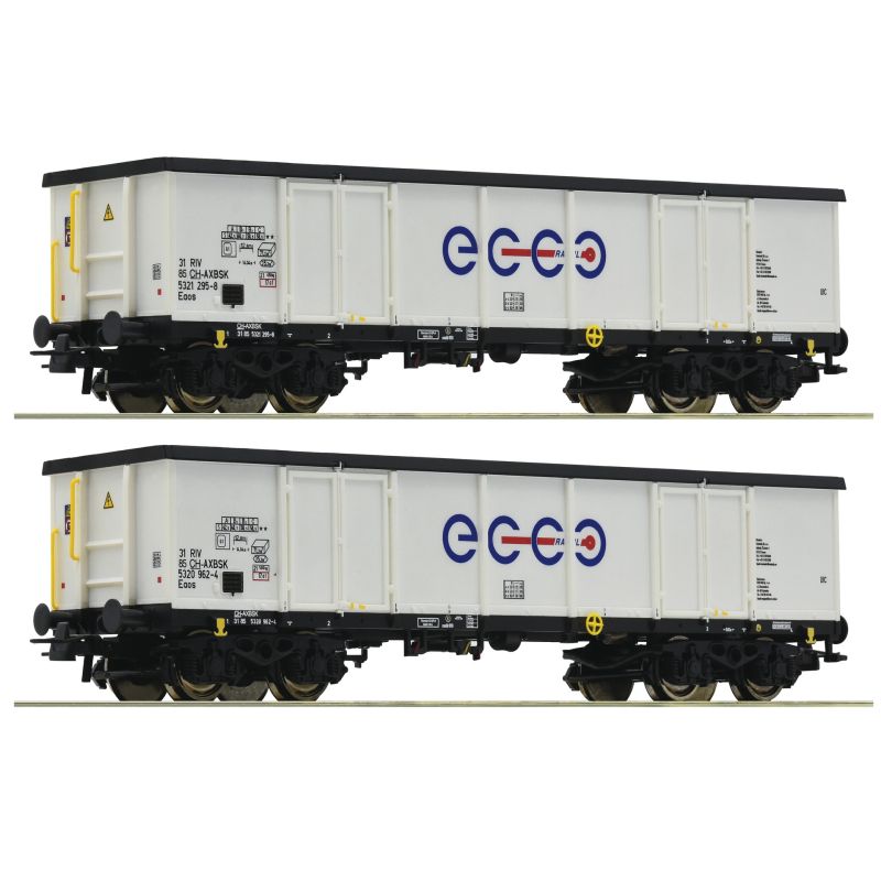 Roco 76731 Nyitott teherkocsi szett Eaos, Ecco Rail VI